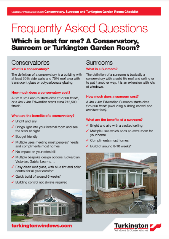 FAQ which extension will suit me brochure cover